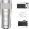 PGYTECH RetroVa Kit Teleobiettivo 4X per iPhone 18/17 Pro Max | Ottica 4X professionale e leggera per concerti, fauna, sport, viaggi e dettagli lontani.