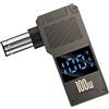 Generico Caricatore per Laptop 100W Ricarica Rapida Portatile Plug And Play Tipo C | Adattatore da Tipo C a DC Per La Maggior Parte Dei Laptop E Dispositivi Con Porta Tipo C E Altri Dispositivi