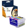 OGOUGUAN Teland Ricaricabile Vide - Cartuccia d'inchiostro compatibile con Epson 603 603XL con Workforce WF-2810 WF-2850 WF-2830 WF-2835, Expression Home XP-2100 XP-3100 XP-4105 XP-2105 XP-4100 XP-3105