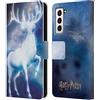 Head Case Designs Licenza Ufficiale Harry Potter Stag Patronus Prisoner Of Azkaban II Custodia Portafoglio in Pelle Compatibile con Samsung Galaxy S21 5G