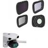 Tuvzylory Kit di filtri compatibile con drone DJI Lito X1, filtro per lenti in vetro ottico multistrato con cast di colore zero, per fotografie aeree e riprese all'aperto (grandangolo CPL ND64 ND128)