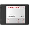 SANDISK 520 SATA SSD interna 1 TB (2,5"/7 mm, velocità SATA fino a 560 MB/s in lettura, tecnologia SANDISK 3D NAND)
