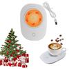 Rakiuty Scalda Tazza USB,Scaldatazze da caffè Scalda,Scalda Tazza,Scalda Bevande,Scaldatazze Scalda Tazze da caffè,Utilizzabili per caffè,Latte,Regalo di Natale,Regalo di Capodanno