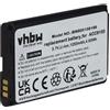 vhbw batteria compatibile con Philips Pocket Memo DPM8500, DPM8100, DPM6000, DPM7000, DPM8000 dittafono (1250mAh, 3,7V, Li-Ion) - Sostituisce 8403 810 00011, ACC8100, ACC8100/00