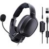 FiiO FG3 Gaming Headset, Dual Dynamic Driver USB Cuffie con microfono ENC staccabile, Virtual 7.1 Surround Sound, Hi-Res DAC, DSP EQ, compatibile con PC, PS5, Xbox e Switch