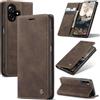 Samokor Cover per Samsung Galaxy A07 5G/4G Pelle Flip Custodia Cavalletto Portafoglio Magnetica Carta Fessura Antiurto per Samsung Galaxy A07,Caffè
