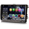 Erisin 9 8-Core 4GB+64GB Android 16 Autoradio Bluetooth per VW Polo 6R T6 Transporter Crafter Amarok Caddy ŠKODA Yeti, 2DIN Radio con GPS Navigatore Wireless CarPlay Android Auto WiFi DAB+ DSP FM IPS