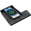 Wkopet Caricatore Wireless per Auto compatibile con Mercedes-Benz Classe E W213 2016-2022, Base di Ricarica Rapida Qi stile OEM per Console Centrale