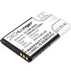 TCTK TECHTEK Batteria 1200mAh compatibile con [Garmin] 010-01055-15, 010-02184-01, GLO, GLO 2 sostituisce 010-11935-00 FBA