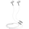 ibrain Air Tube Cuffie Air Tube con tecnologia brevettata Airtube Cuffie con microfono e controllo del volume Cuffie Airtube per un ascolto sicuro e sano (bianco)