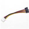 TOSSPER 1Pcs Nuovo 4 Pin IDE Molex a 2 Serial ATA SATA Cavo Adattatore di Alimentazione unità Disco Rigido