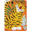 WunM Studio Custodia Compatibile con Amazon Kindle Oasis 10. Generazione - Custodia e-Reader Cover,Tiger New Year Illustration/Divertente