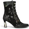 Infinity Leather Stivaletti stringati donna Laura Vita Oanelo-03 in pelle gotica vittoriana | Stivaletti Stringati in Pelle Stile Gotico Vittoriano da Donna Laura Vita Oanelo-03
