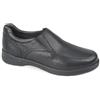 Valleverde Scarpa Uomo in Vitello Nero, Calzatura Comoda ed Elegante, 45 | Calzatura da uomo versatile e confortevole, ideale per lavoro, passeggiate, tempo libero e outfit quotidiani.