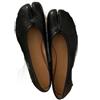 CSSHNL Tabi Ballerine Ballerine da Donna con Punta Divisa Scarpe Tabi Moda Mocassini Slip-on Casual da Donna in Pelle Pieghettata