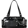Generico Ita Bag Borsa A Tracolla Kawaii, Borsa A Spalla In Stile Y2K Con Finestra Trasparente E Tracolla Regolabile, Adatta A Ragazze E Donne