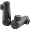 cyclingcolors gommini cavalletto, tappo terminale, fermo, protezione, compatibile con moto, scooter e ciclomotori PIAGGIO VESPA 50CC N-L-R 101957-610281M, 16mm