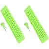 SODIAL 2X 4 Linee 28 Celle Braille Lavagna con Stilo Braille Ardesia Pratica Porta5055
