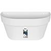 Elho Loft Urban Wall Basket 40cm Fioriera da Balcone - White | L 19.8 x P 39.3 x A 18.8 cm | Adatto per uso esterno