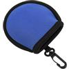 GLEAVI Custodia per Palline da Golf in Neoprene con Gancio Blu | Interno Felpato, Chiusura a Fibbia, Pulizia Rapida, per Campo Pratica e Casa