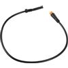 Operitacx Cavo Freno per Bici Elettrica e Scooter, 3 Core Nero | Filo in Rame e Gomma, Uso per Bici Elettrica e Scooter, Portatile, Resistente All'usura