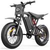 Pudari R700 Bicicletta elettrica da montagna,batteria da 48V/52V 25Ah,EN15194 | CE,Freni a disco idraulici,ammortizzatori idraulici,motore a spazzole,pneumatici da mountain bike 20*4,display intelligente