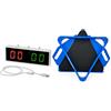 predolo Segnapunti Elettronico per Biliardo Ampio Display a LED Tabellone Segnapunti Digitale per Biliardo Lunga Durata della Batteria Ricaricabile Contatore