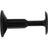 DIYEAH Tappo per Cordino Tavola da Paddle Board, Plastico Nero, Uso DIY | Tavole da Paddleboard e Leash alla Caviglia, Fit, per Surf e Uscite in Acqua