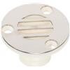 LIFKICH Scarico per Ponte Barca in Nailon Beige, Finitura Lucida | Finitura Liscia e Pulita, Facile Manutenzione, per Ponte e Scafo, Ricambio per Tecnici Nautici