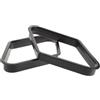 ULTECHNOVO 2 Pezzi Telaio per Palle da Biliardo, Classico, Plastico, 9-Ball | Accessori per Biliardo, Finitura Liscia e Bordi Arrotondati, per Tavolo da Gioco, Allenamento e Feste