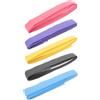 DEARMAMY 5 Pezzi Nastro Impugnatura Racchetta da Tennis, Assorbe Sudore | PU Eva, Controllo Migliorato e Assorbimento Urti, per Racchette Tennis e Badminton, Colori Vivaci Colore Casuale