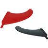 Cabilock 2 Pezzi Pinna Rimovibile in Gomma, Stabilità e Controllo | Longboard e Kayak, Migliora la Traiettoria e Curve Strette, Colore Assortito