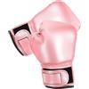 Alipis Guanti da Boxe per 6oz Rosa, Training Supporto Polso | PU Imbottitura in Schiuma, Rete Traspirante e Forma Curva, per 5-10 Anni