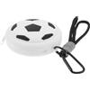 BRIGHTFUFU Portamonete Sportivo in PVC Cerniera a Forma di Pallone da Calcio, Portachiavi Simpatico e Leggero per Appassionati e Accessorio Pratico per Tutti i Giorni