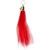 SOLUSTRE Nappa Decorativa per Marziale Cinese, Campanello Rosso | Rame e Fibra, Coda Frange, per Pratiche e Scena, Tocco Distintivo