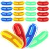 Generico 20 Pezzi Copri Raggi Bici Arancioni Riflettenti in Plastica | Catarifrangente Ruota Bici, Riflettori Raggi Bici, Montaggio Rapido per Ciclisti e Scooter