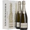 LOUIS ROEDERER 2 bottiglie champagne brut aoc "collection 246 astucciato