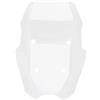 Avdb-moto Parabrezza/Cupolino compatibile con BMW C 400 X / C400 X 2018-2024, C 400 X / C400X 2025-2026 in policarbonato (TRANSPARENTE)