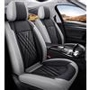 Generic 5 Sedili pelle copri sedili per auto per VW Golf 7 | Morbido,di supporto edergonomico,Impermeabili,Antiscivolo,Fodere Anteriori Posteriori Set
