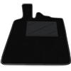 Somer Car Tappetino Auto SOLO LATO GUIDA 1pz compatibile con Smart Fortwo W451 2007-2014 | 1 tappeto su misura in moquette