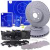 ATE Set di freni per asse anteriore, inclusi dischi freno anteriori ¯ 360 mm ventilati e pastiglie freno anteriori Compatibile con MERCEDES Classe C (205), CLS, Classe E, EQC (N293), GLC (X253) (C253)