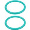 Be In Your Mind 2x O-ring Per Refrigerante Automobilistico In Fluorocarbonio Verde 42x34x4mm 11531710048 Compatibile Con BMW M62 Valley V8 V12