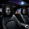 Yesmoyhe Copripoggiatesta Per Auto Con Faccia Spaventosa, 2 Pezzi Copripoggiatesta Faccia Horror, Coprisedili per poggiatesta Ghost Face, Coprisedili Horror Ghost Face per poggiatesta per SUV, Berlina
