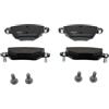 FERODO Kit pastiglie freni Posteriore non predisposto per visualizzazione avviso usura con accessori FDB1416 Compatibilità con FORD MONDEO III B5Y MONDEO III Station wagon BWY, JAGUAR S-Type X200