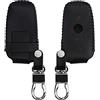 kwmobile Custodia Compatibile con BMW Mando 3 Tasti (Keyless Go) - Cover Chiavi Auto Protezione Copri Telecomando - Copri Chiave Copertura blu scuro