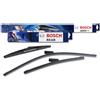 Bosch Set composto da 1x Spazzola tergi, 1x Spazzola tergi 40593546 Compatibile con: FORD FIESTA VI, FIESTA VI Van, FOCUS II Kasten/Kombi, FOCUS II Turnier, OPEL CORSA E, CORSA E Kasten/Schrägheck