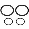 Fydun Guarnizione a Solenoide 11367506178 Filtro a Valvola a Spola Superiore VTEC Guarnizione Tenuta Filtro Kit per N40 N42 N46 N45 316i 318i 320i