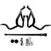 aejghfwjh Paramotore Bunker Per Ducati Per Multistrada 1200 950 1260 MTS950 1260S 2017-2020 Protezione Motore Moto Barra Autostrada Gabbia Antiproiettile