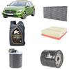 Generico Kit tagliando + 5L olio motore IPC Ultraplus 5W30 X per Classe A W176 150 CDI/180 CDI dal 2012 al 2018