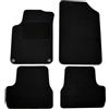 J&J AUTOMOTIVE Tappetini Velluto Citroen DS3 2009-2015 Su Misura